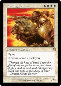 Blazing Archon (Retro Frame), Ravnica Remastered
