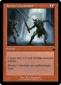 Krenko's Command (Retro Frame), Ravnica Remastered