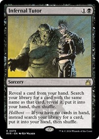 Infernal Tutor, Ravnica Remastered