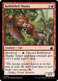 Rubblebelt Maaka, Ravnica Remastered