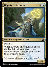 Deputy of Acquittals, Ravnica Remastered
