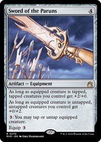 Sword of the Paruns, Ravnica Remastered