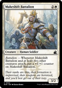 Makeshift Battalion, Ravnica Remastered