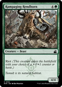 Rampaging Rendhorn, Ravnica Remastered