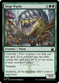 Siege Wurm, Ravnica Remastered