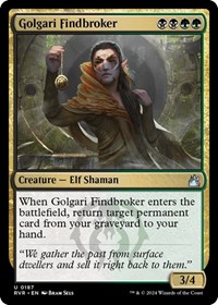 Golgari Findbroker, Ravnica Remastered