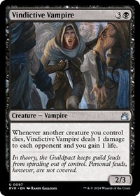 Vindictive Vampire, Ravnica Remastered