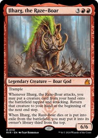 Ilharg, the Raze-Boar, Ravnica Remastered