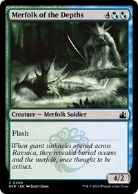 Merfolk of the Depths, Ravnica Remastered
