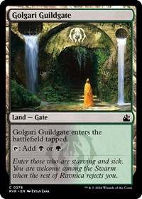 Golgari Guildgate, Ravnica Remastered