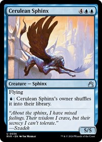 Cerulean Sphinx, Ravnica Remastered