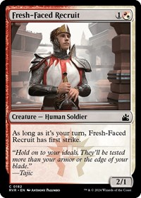 Fresh-Faced Recruit, Ravnica Remastered