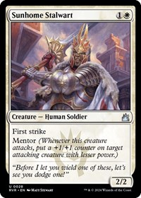 Sunhome Stalwart, Ravnica Remastered