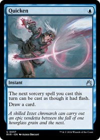 Quicken, Ravnica Remastered