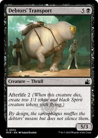 Debtors' Transport, Ravnica Remastered