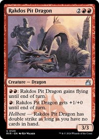Rakdos Pit Dragon, Ravnica Remastered