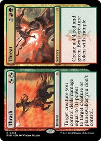 Thrash // Threat, Ravnica Remastered