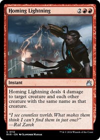 Homing Lightning, Ravnica Remastered