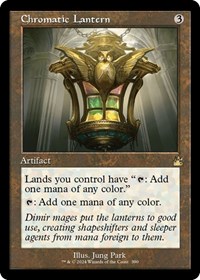 Chromatic Lantern (Retro Frame), Ravnica Remastered