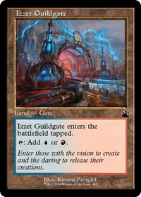 Izzet Guildgate (Retro Frame), Ravnica Remastered