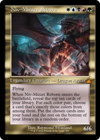 Niv-Mizzet Reborn (Retro Frame), Ravnica Remastered