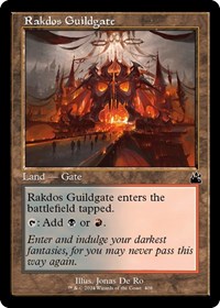 Rakdos Guildgate (Retro Frame), Ravnica Remastered