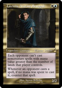 Lavinia, Azorius Renegade (Retro Frame), Ravnica Remastered