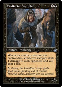 Vindictive Vampire (Retro Frame), Ravnica Remastered