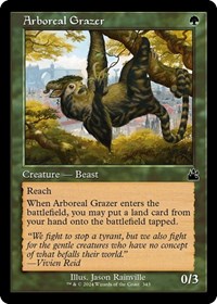 Arboreal Grazer (Retro Frame), Ravnica Remastered