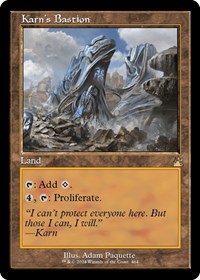 Karn's Bastion (Retro Frame), Ravnica Remastered