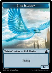 Bird Illusion Token, Ravnica Remastered