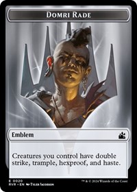 Emblem - Domri Rade, Ravnica Remastered