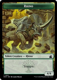 Rhino Token, Ravnica Remastered