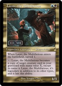 Lazav, the Multifarious (Retro Frame) (Serial Numbered), Ravnica Remastered