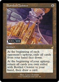 Bottled Cloister (Retro Frame) (Serial Numbered), Ravnica Remastered