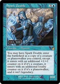 Spark Double (Retro Frame) (Serial Numbered), Ravnica Remastered