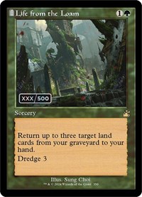 Life from the Loam (Retro Frame) (Serial Numbered), Ravnica Remastered
