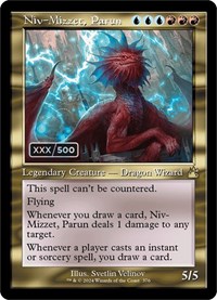 Niv-Mizzet, Parun (Retro Frame) (Serial Numbered), Ravnica Remastered