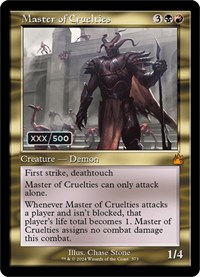 Master of Cruelties (Retro Frame) (Serial Numbered), Ravnica Remastered