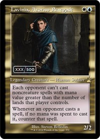 Lavinia, Azorius Renegade (Retro Frame) (Serial Numbered), Ravnica Remastered