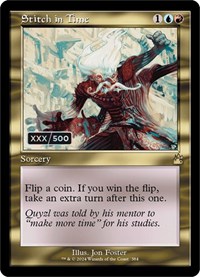 Stitch in Time (Retro Frame) (Serial Numbered), Ravnica Remastered