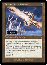 Sword of the Paruns (Retro Frame) (Serial Numbered), Ravnica Remastered