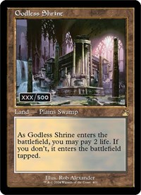 Godless Shrine (Retro Frame) (Serial Numbered), Ravnica Remastered