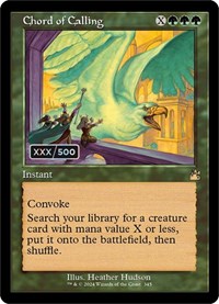 Chord of Calling (Retro Frame) (Serial Numbered), Ravnica Remastered
