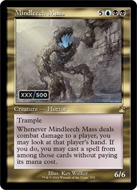Mindleech Mass (Retro Frame) (Serial Numbered), Ravnica Remastered