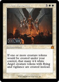 Divine Visitation (Retro Frame) (Serial Numbered), Ravnica Remastered