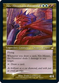 Niv-Mizzet, the Firemind (Retro Frame), Launch Party & Release Event Promos