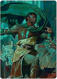Aragorn, Hornburg Hero Art Card, Art Series: Universes Beyond: The Lord of the Rings: Tales of Middle-earth
