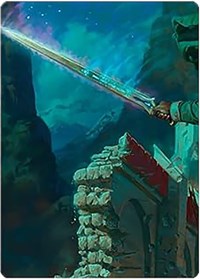 Anduril, Narsil Reforged Art Card, Art Series: Universes Beyond: The Lord of the Rings: Tales of Middle-earth