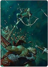 Legolas's Quick Reflexes Art Card, Art Series: Universes Beyond: The Lord of the Rings: Tales of Middle-earth